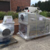 T1000 dust collector packed onto a pallet