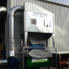 T1000 dust collector with rotary valve and outdoor kit